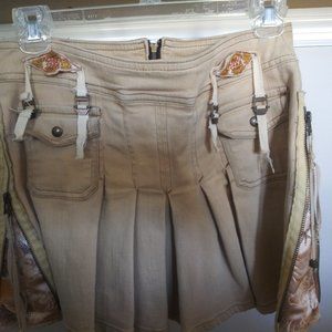 Custom made mini skirt